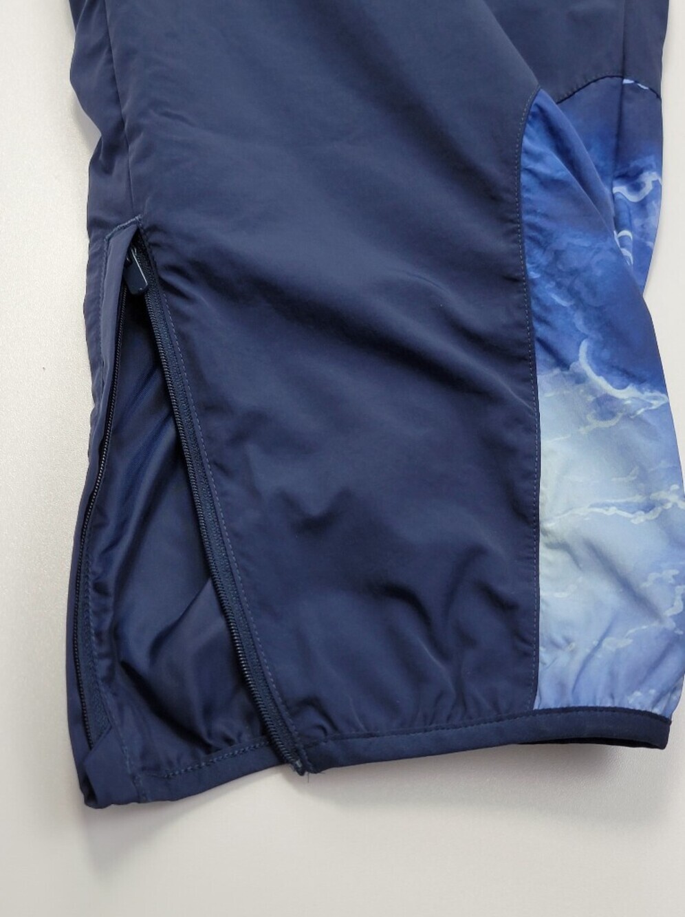 Puma KidSuper Al-Hilal SFC Travel Pants Navy Blue Cloud Print 606853 20 Mens L - Picture 8 of 15